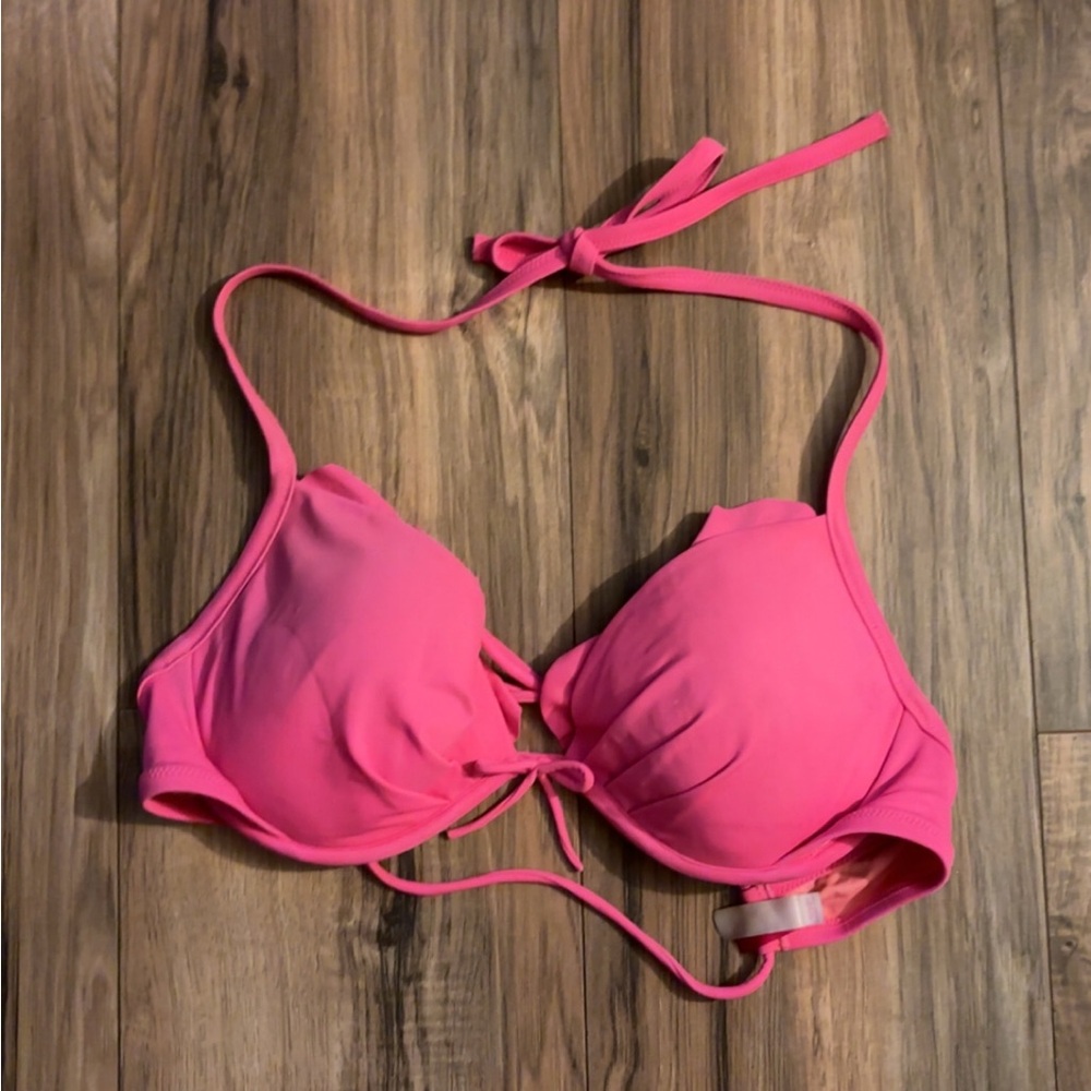 Victoria's Secret Vibrant Pink Swim Top